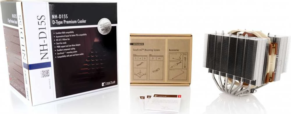 „Noctua NH-D15S“ procesoriaus aušintuvas, 140 mm