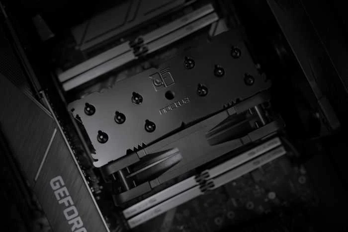 Noctua NH-U12S chromax.juodas procesoriaus aušintuvas 12 cm