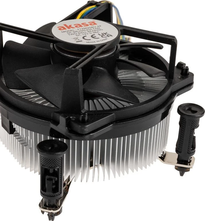 Akasa AK-CC6606BP01 Low Profile CPU-Kühler – Sockel LGA 1700, 63,2mm hoch