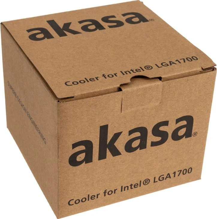 Akasa AK-CC6606BP01 Low Profile CPU-Kühler – Sockel LGA 1700, 63,2mm hoch