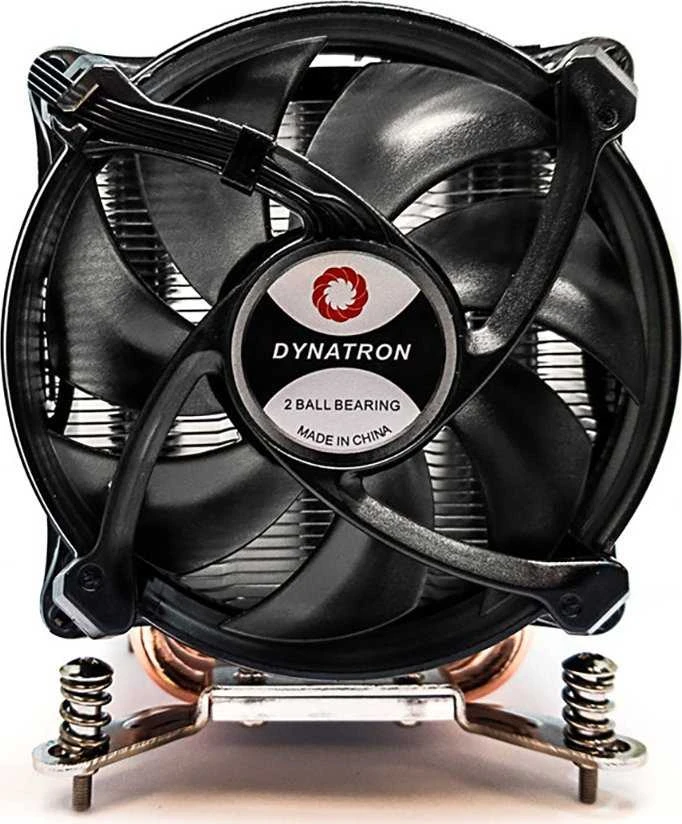 Inter Tech ITT Dynatron Q6 Kompiuterio aušinimo sistema Procesorius Orinis aušintuvas 9,2 cm Juoda 1 vnt