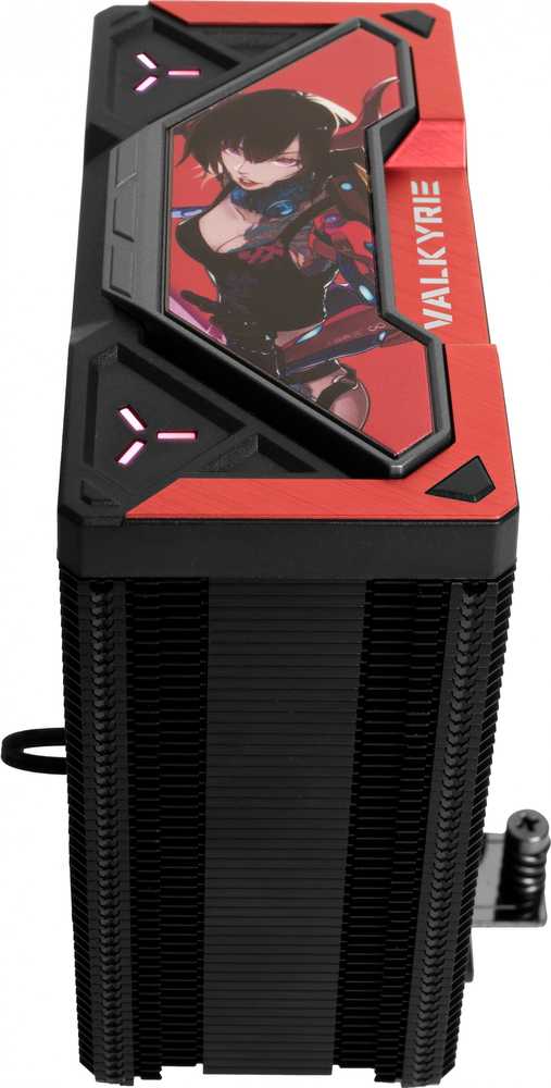 Aušinimo sistema - Valkyrie VK-AIRSL125B Juoda 2 Ventiliatorių Procesoriui
