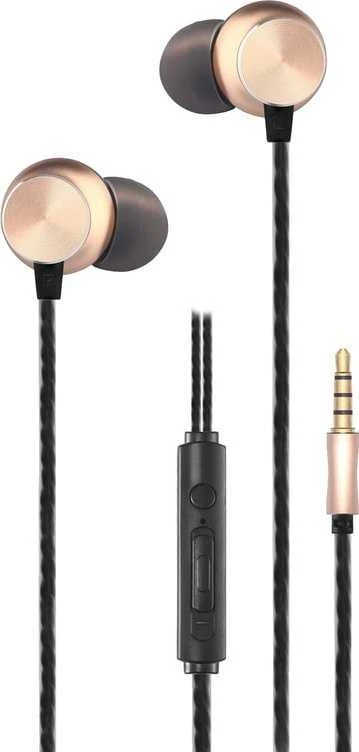 2GO In-Ear Stereo Ausinės "Deluxe" - auksinės spalvos