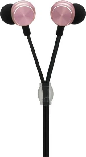 Ausinės 2GO In-Ear Stereo-Ausinės ''Luxury'' Zipper-Style rosé