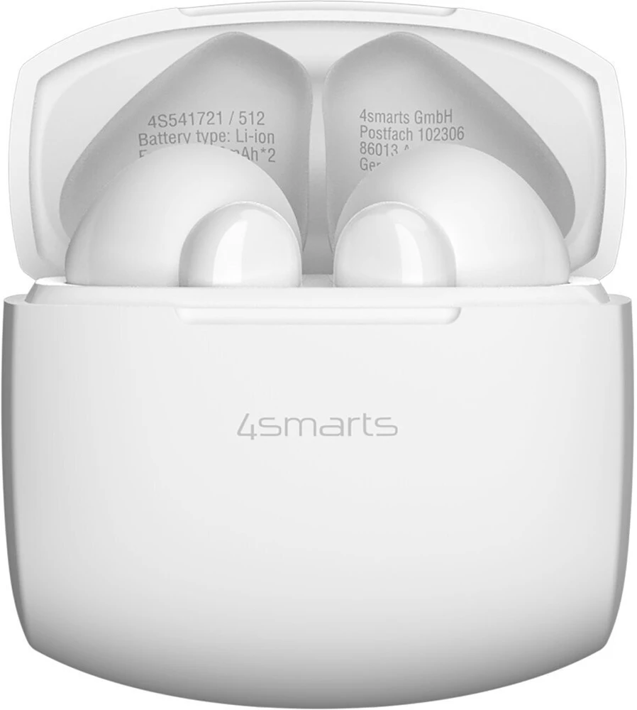 Ausinės 4smarts Belaidės Ausinės SkyBuds Air balta