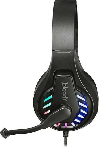 Ausinės A4Tech Bloody G200S USB+AUX3.5-4P juoda
