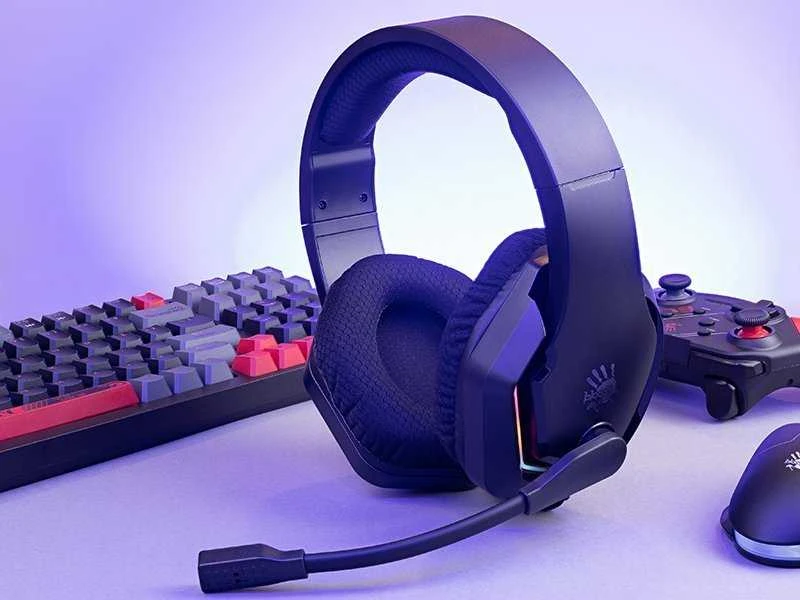 Ausinės A4Tech Bloody G260p USB+AUX3.5 juoda