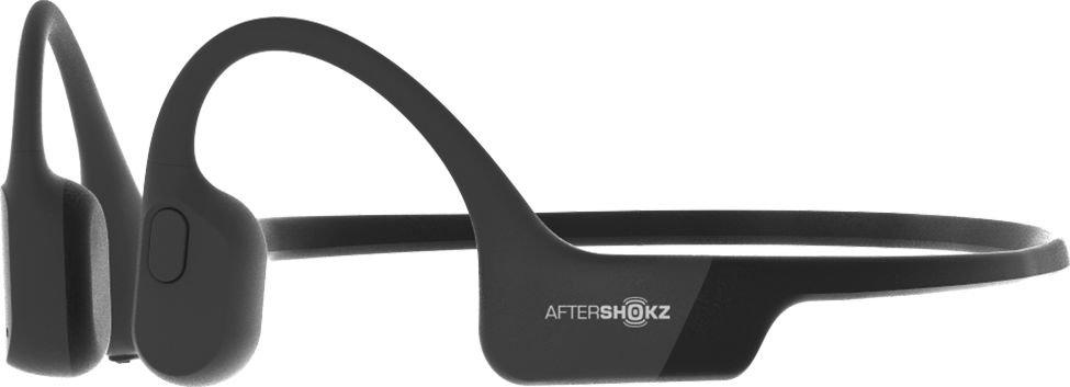 Belaidės Ausinės sportui AfterShokz Aeropex Cosmic Black, Juodos | Varle.lt