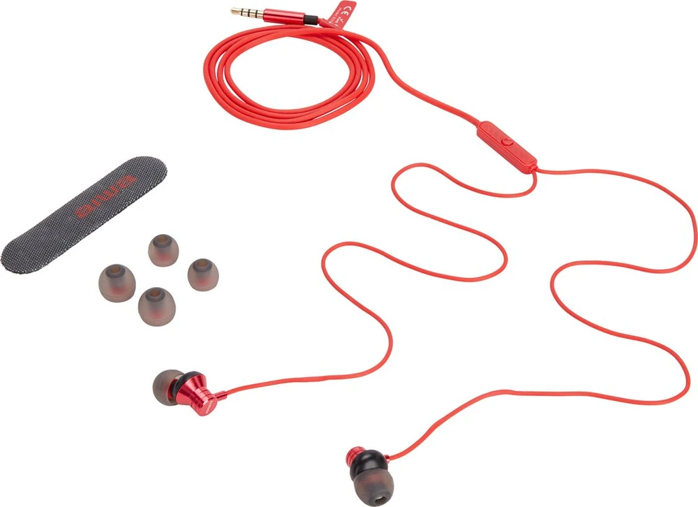 Ausinės Aiwa ESTM-50RD raudona