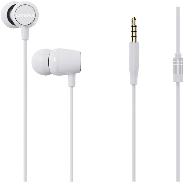 Aiwa ESTM-20WT ausinės su 3,5 mm jungtimi