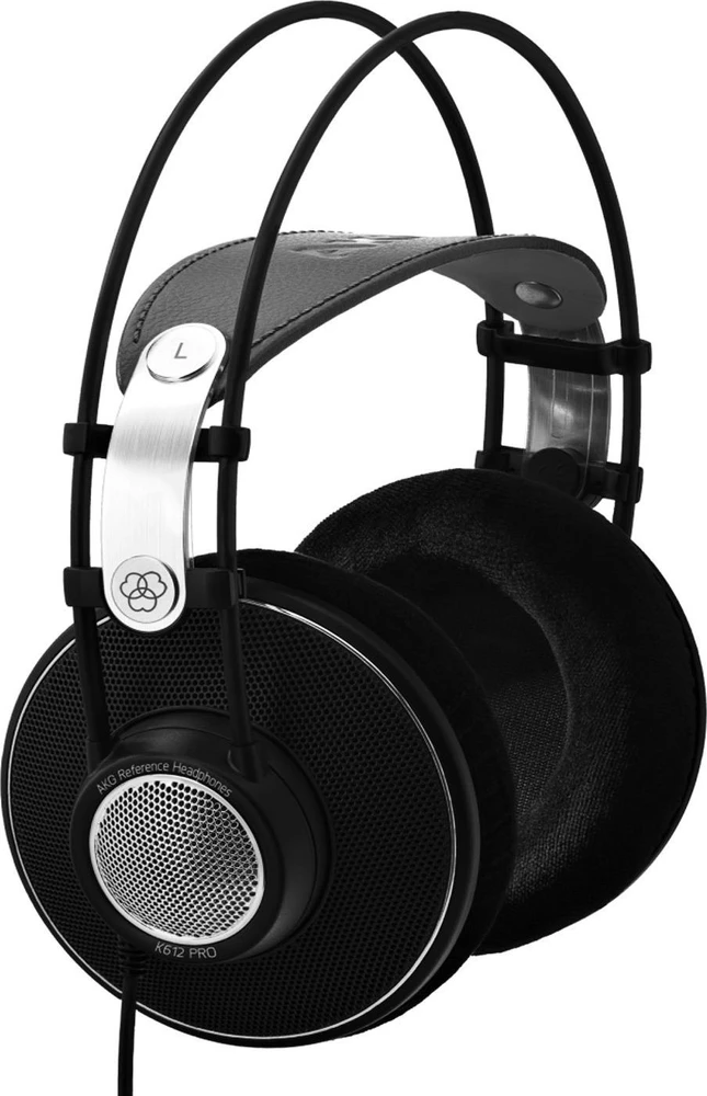 Akyga AKG K612 PRO Ausinės Vielinis Su lankeliu Muzika Juoda