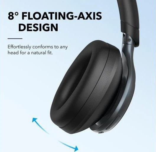 Ausinės Anker Soundcore Space One, Juodos