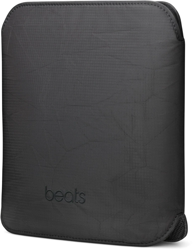 APPLE Beats 360 ant ausų ausinės – juodos su juodomis Performance Knit ausų pagalvėlėmis
