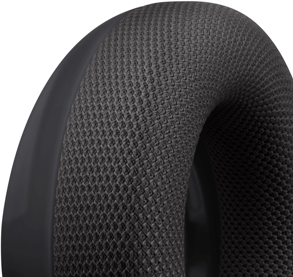 APPLE Beats 360 ant ausų ausinės – juodos su juodomis Performance Knit ausų pagalvėlėmis