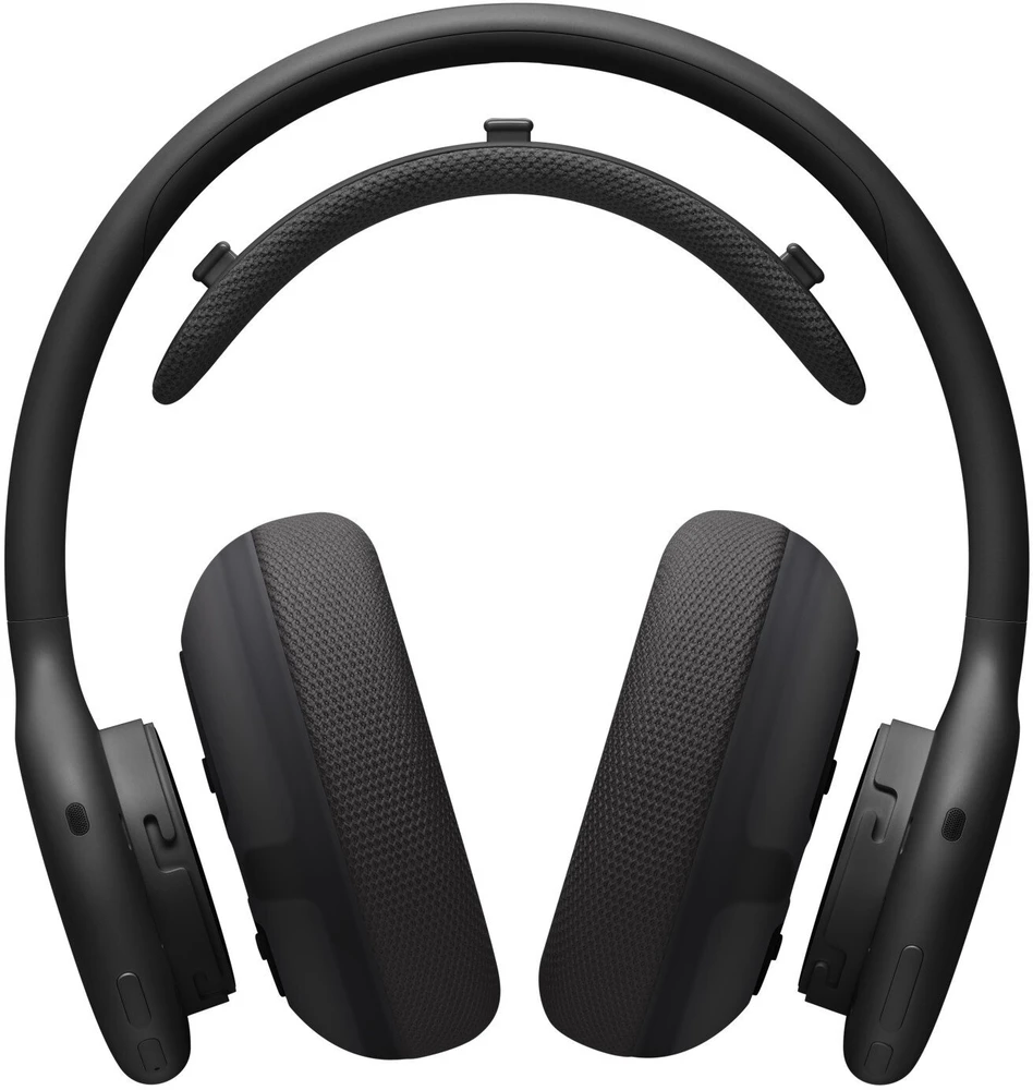APPLE Beats 360 ant ausų ausinės – juodos su juodomis Performance Knit ausų pagalvėlėmis