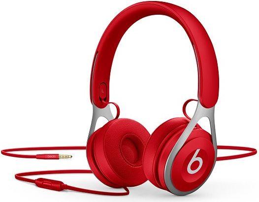 Ausinės Beats EP Red (Raudonos) su mikrofonu | Varle.lt