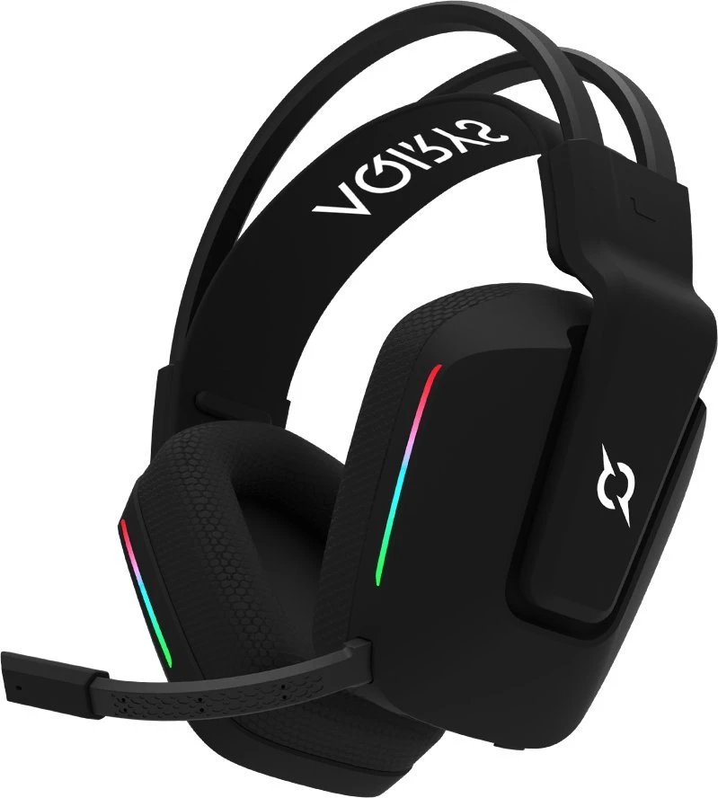 AQIRYS ALYA V2.0 juodos ausinės su RGB