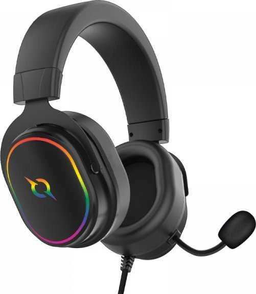 Ausinės Nezatříděno AQIRYS ALTAIR 7.1 RGB juodas