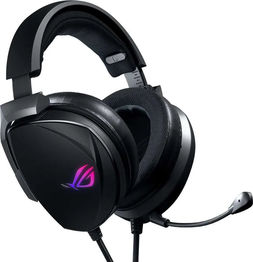 Ausinės ASUS ROG Theta 7.1 Laisvų rankų įranga Su lankeliu Juoda