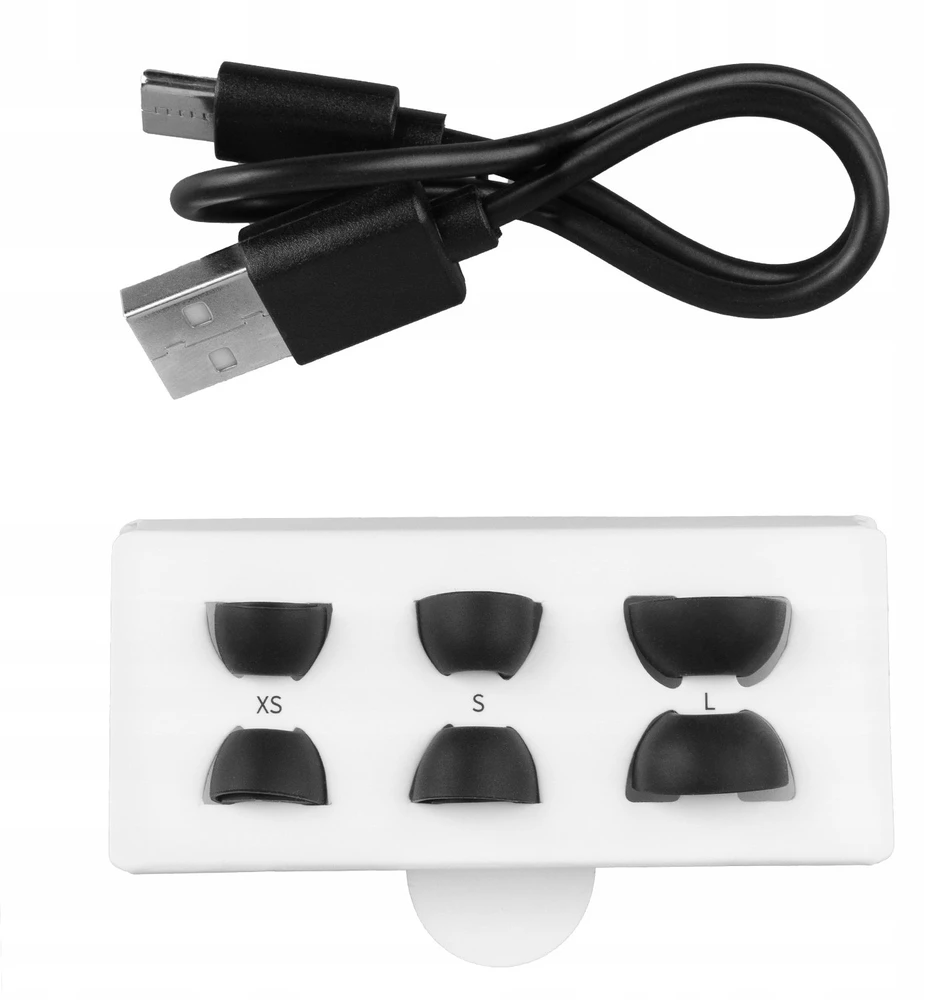 Audiocore belaidės ausinės, hybrid ANC, ENC, 6 microphones, įkrovimo dėklas, Tuya, AC591 PRO