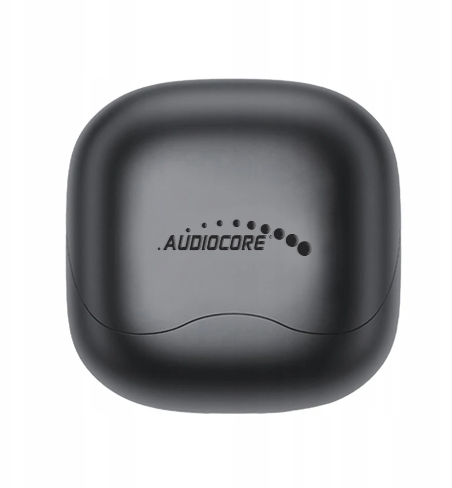 Audiocore belaidės ausinės, hybrid ANC, ENC, 6 microphones, įkrovimo dėklas, Tuya, AC591 PRO