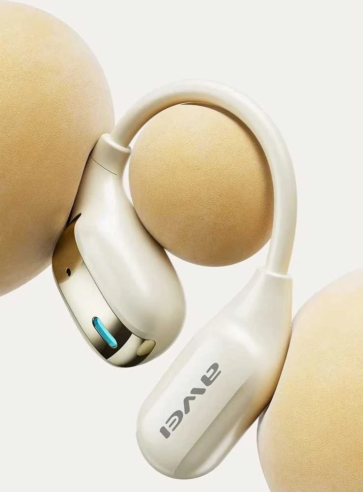 AWEI Bluetooth 5.4 TZ12+ Ausinės Docking Station juodos spalvos