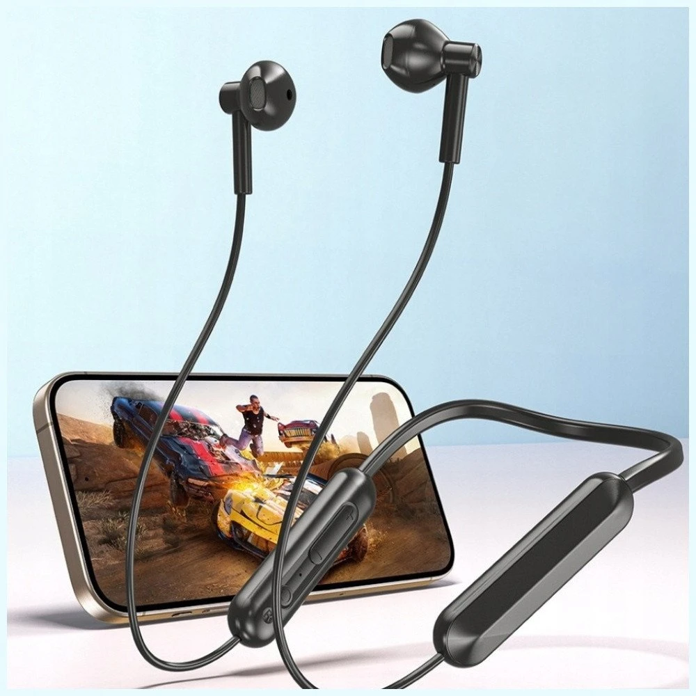 Sports ausinės AWEI G82BL Bluetooth juodos spalvos