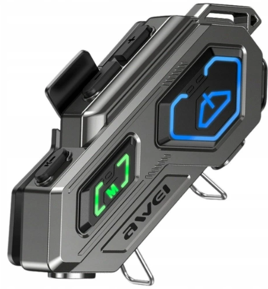 Motorcycle Intercom Ausinės AWEI VS-6 juodos spalvos