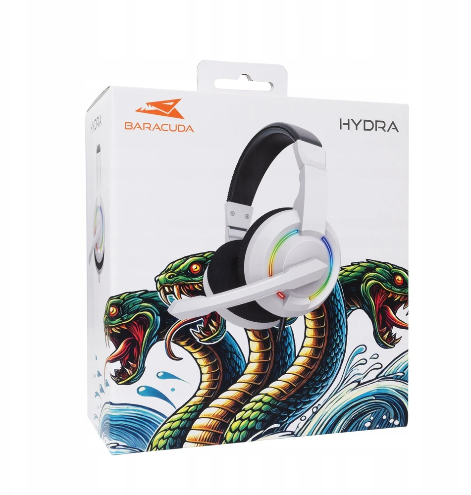 Ausinės Baracuda BGH-021 Hydra Baltas