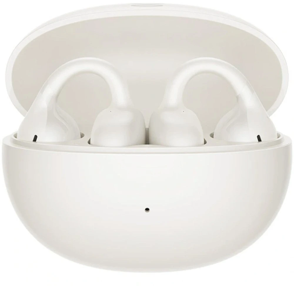 Baseus Belaidės Bluetooth 6.0 ausinės Bass BC1 su įkrovimo dėklu, baltos