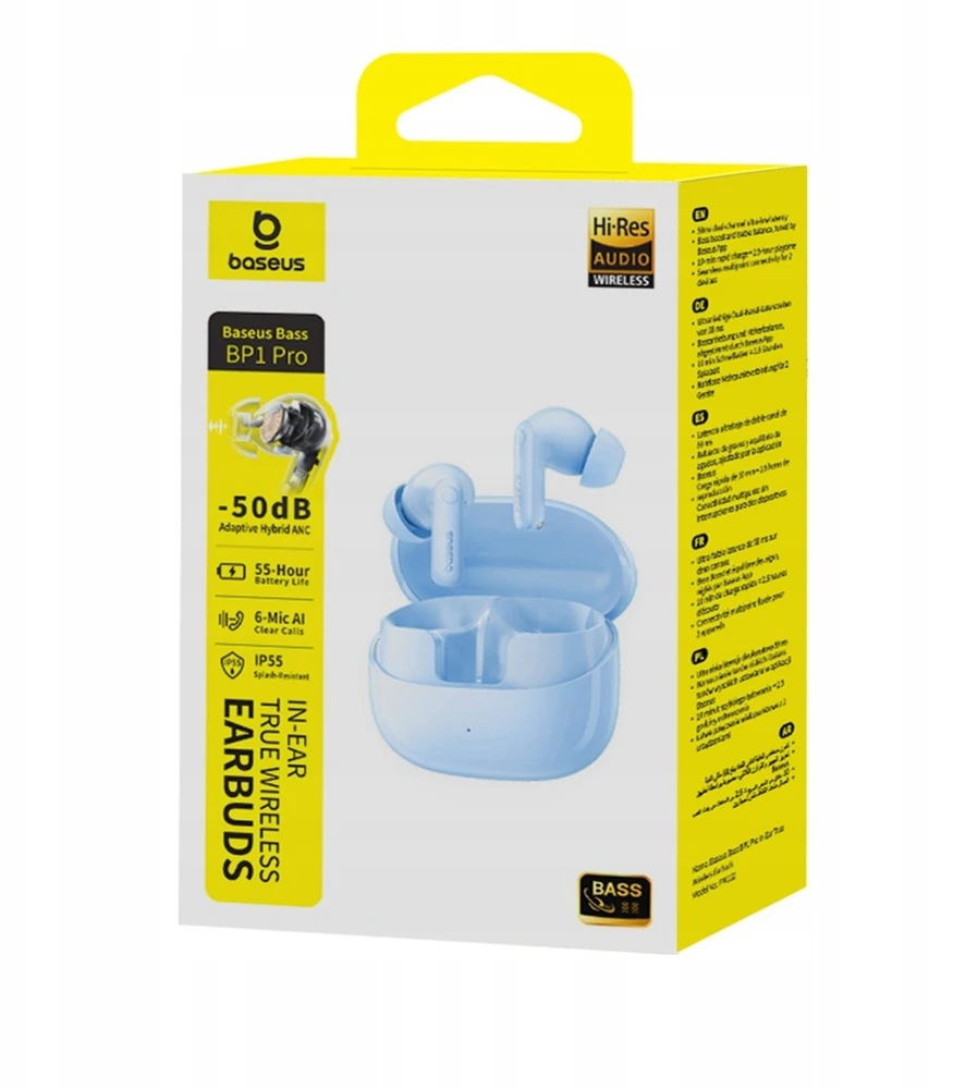 Ausinės Baseus Bass BP1 Pro Mėlyna (A0010506)