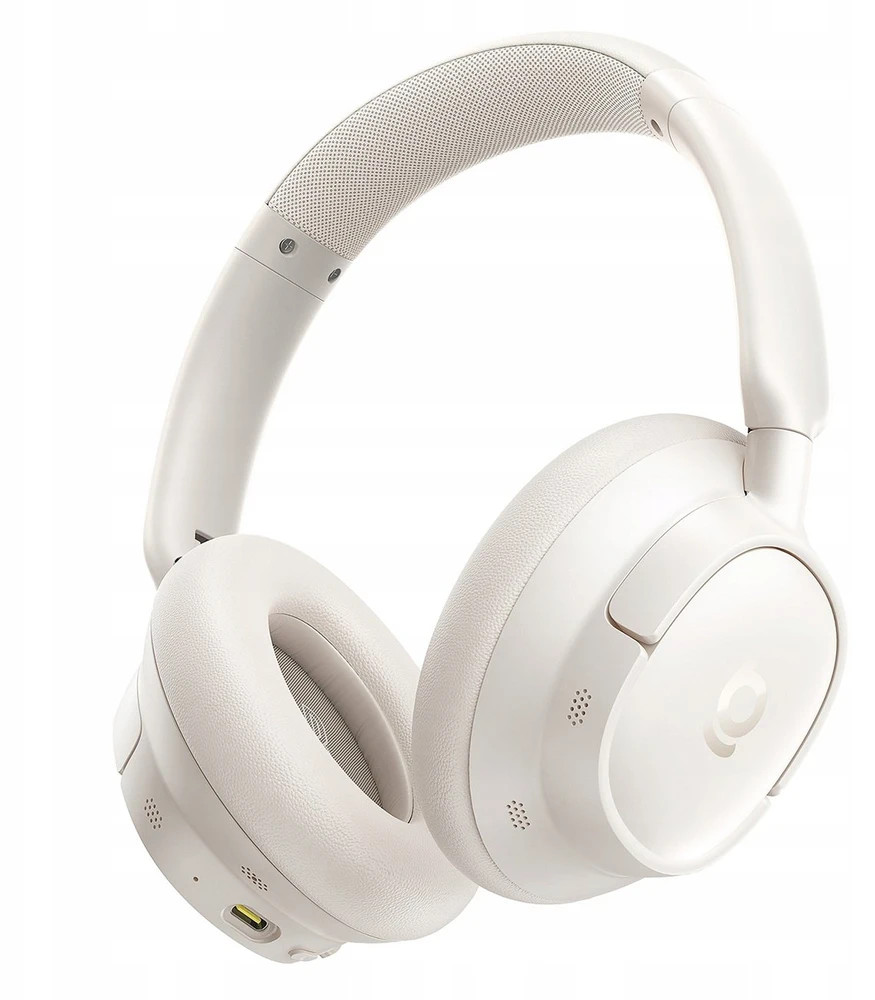 Baseus Belaidės Bluetooth 6.0 ausinės Bass BH1 NC su triukšmo slopinimu, baltos