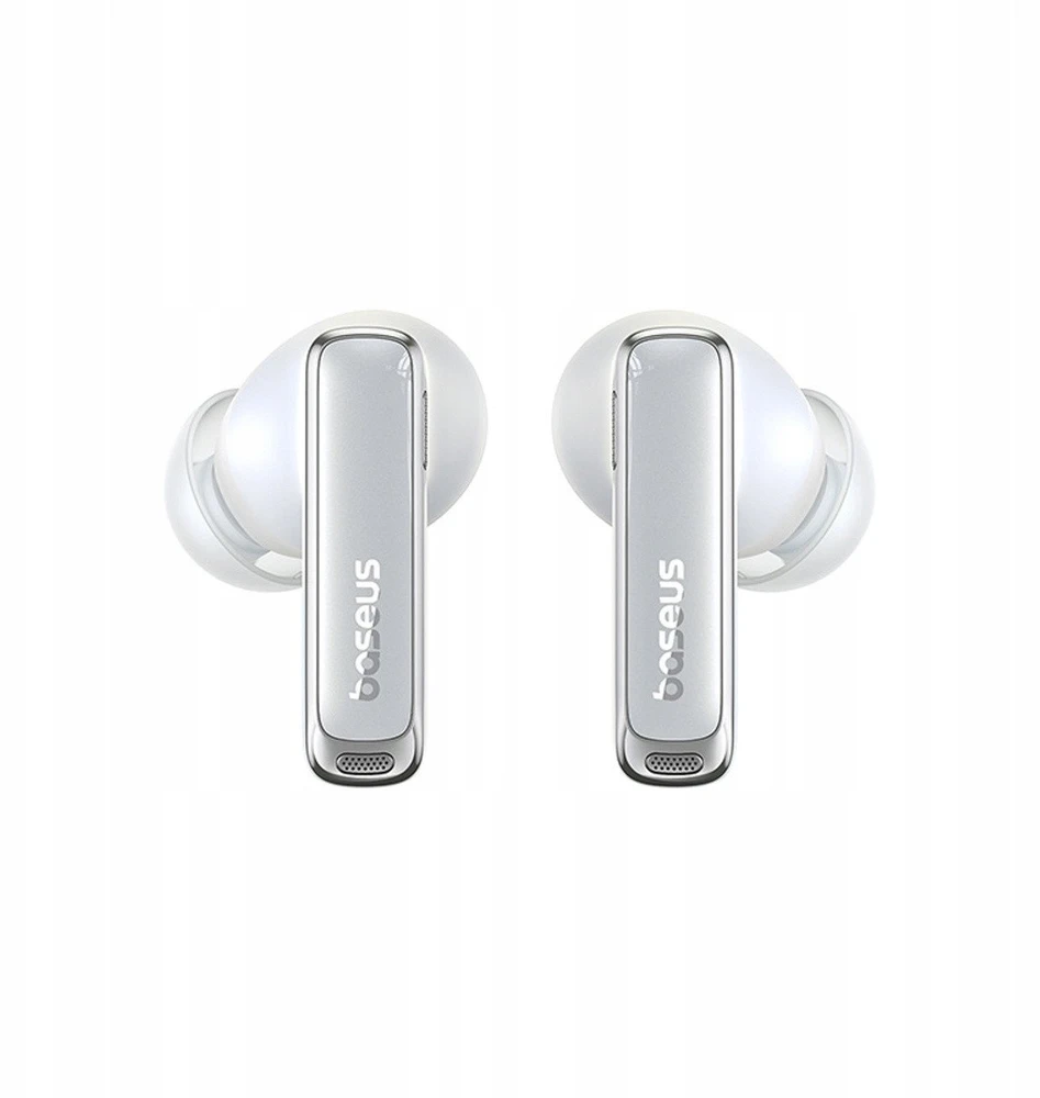 Baseus Bowie M2s Ultra TWS Belaidės In-Ear Ausinės su Interactive Screen - Baltas