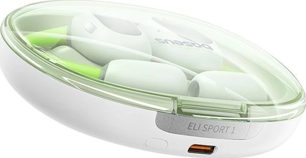 Ausinės Earphones TWS Baseus Eli Sport 1, (žalias)