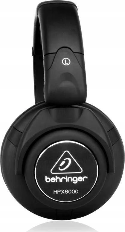 Behringer HPX6000 Ausinės be mikrofono ir ausinės su mikrofonu Vielinis Su lankeliu Juoda