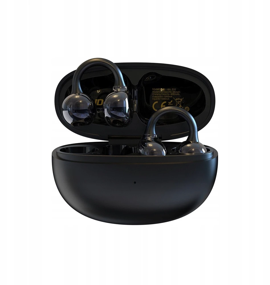 Dudao U20 TWS Bluetooth belaidės ausinės – juodos spalvos