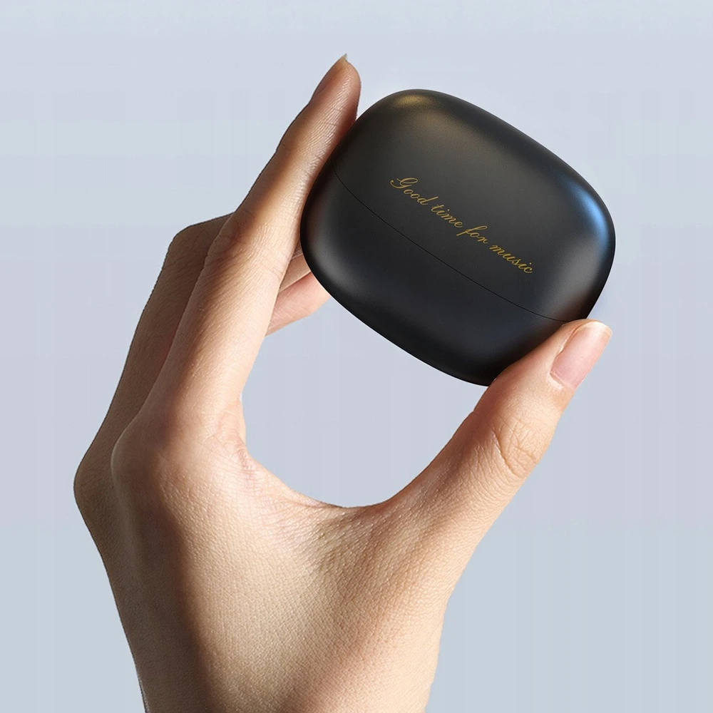Dudao U21 TWS ANC ENC Bluetooth belaidės ausinės – juodos spalvos