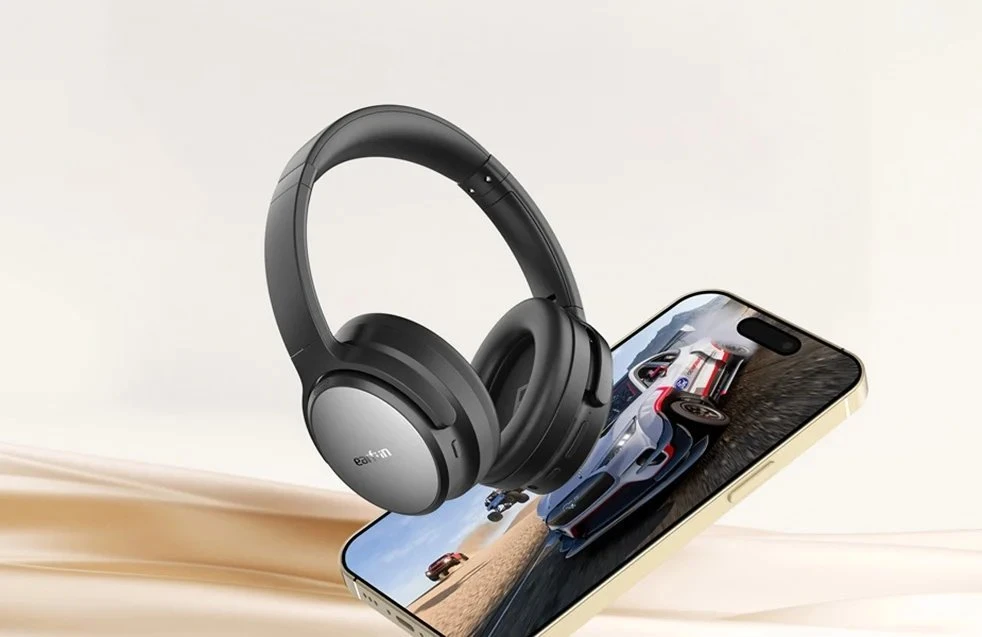 Ausinės Earfun Tune Pro Juodas