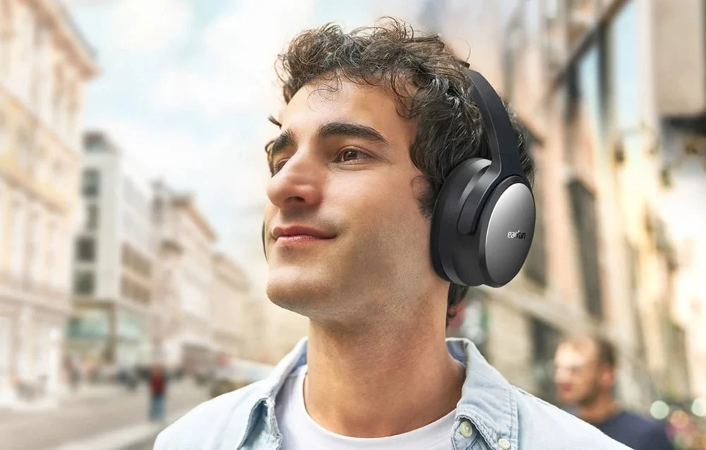 Ausinės Earfun Tune Pro Juodas