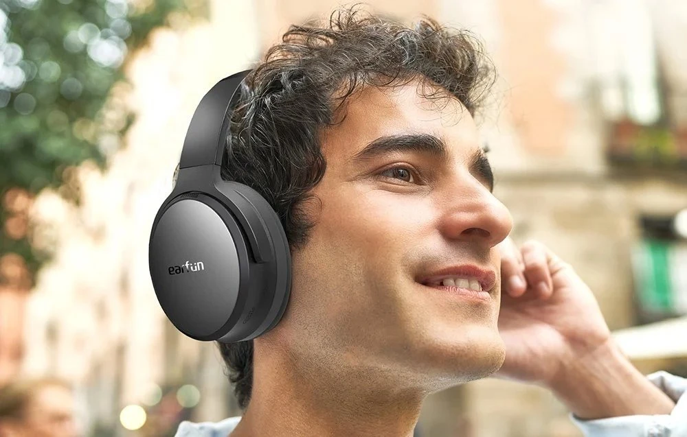 Ausinės Earfun Tune Pro Juodas