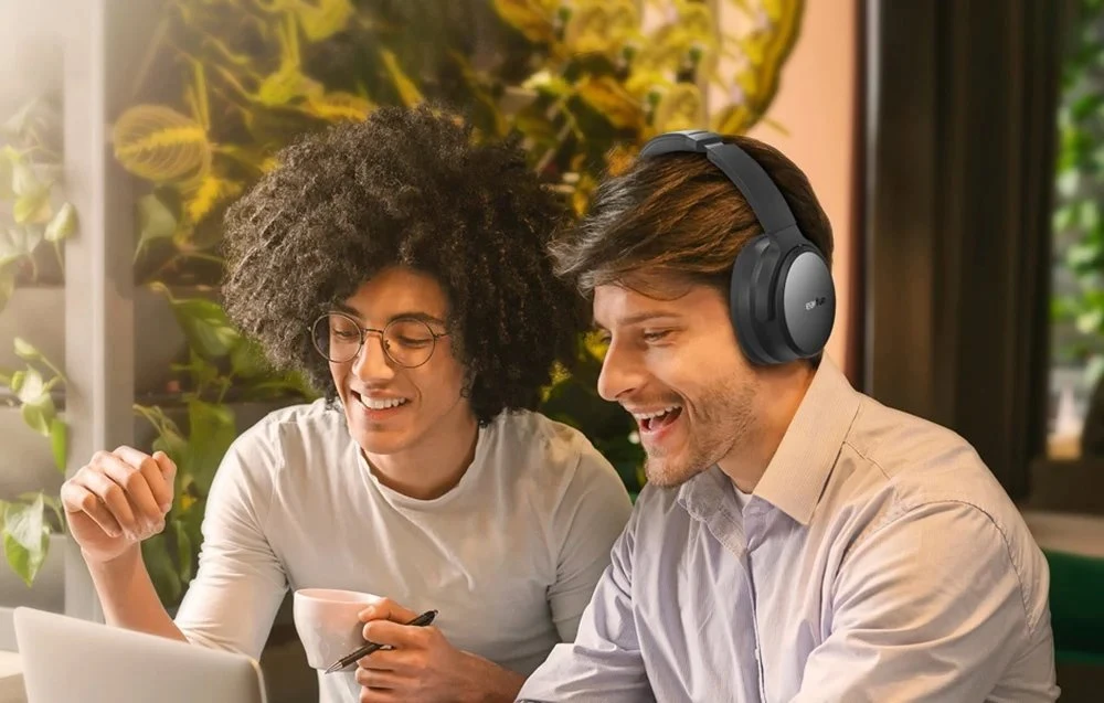Ausinės Earfun Tune Pro Juodas