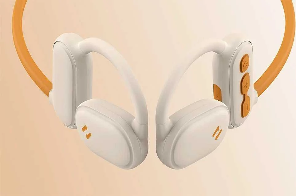 Havit E553BT belaidės ausinės (beige)