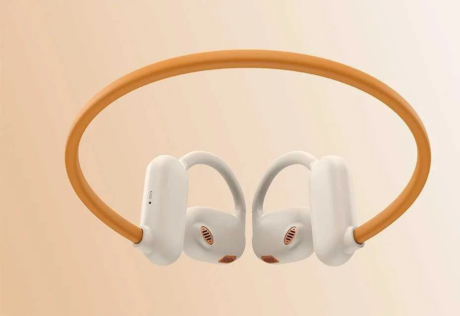 Havit E553BT belaidės ausinės (beige)