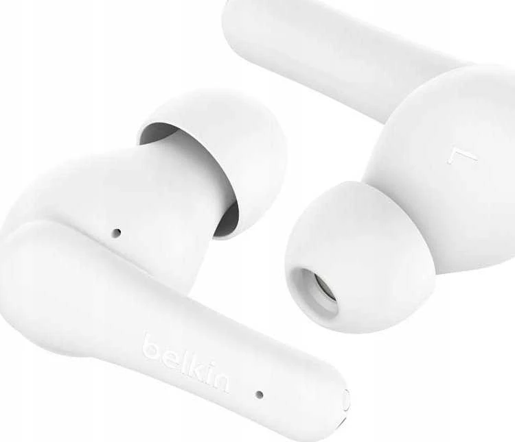 Belkin SoundForm Rhythm Ausinės Belaidės į ausis įkišamos Calls/Music Micro-USB Bluetooth Baltas