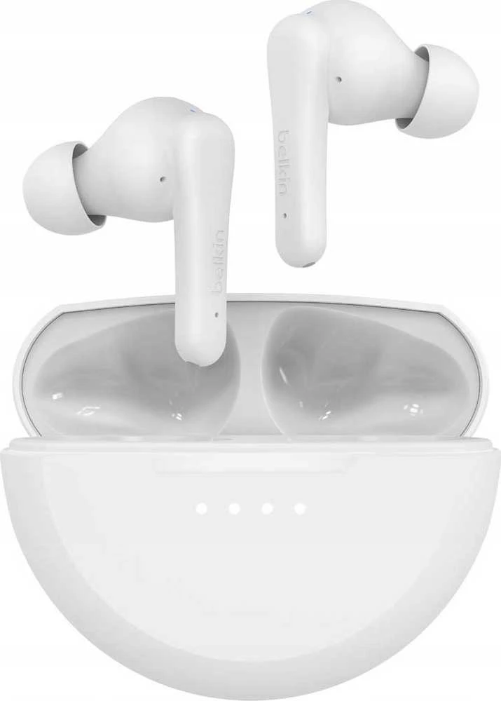 Belkin SoundForm Rhythm Ausinės Belaidės į ausis įkišamos Calls/Music Micro-USB Bluetooth Baltas