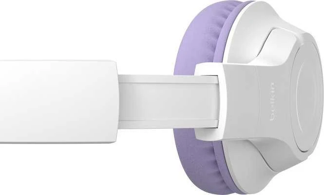 Belkin vaikiškos belaidės ant ausų dedamos ausinės Bluetooth 5.2 su mikrofonu AUD006btLV