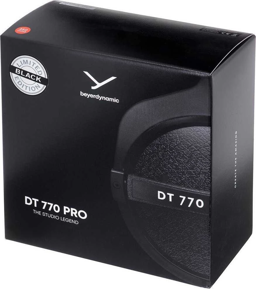 Beyerdynamic DT 770 PRO 250 OHM Juodas Limited Edition - closed studio ausinės