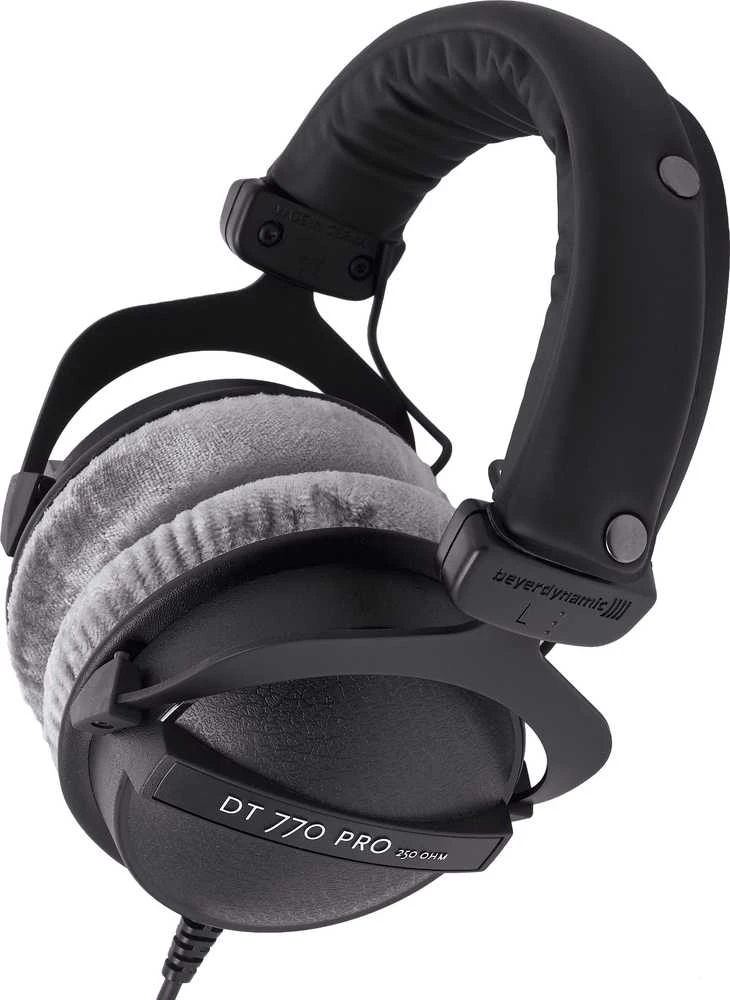 Studijinės ausinės Beyerdynamic DT 770 PRO, 250 omų, juodos 459046