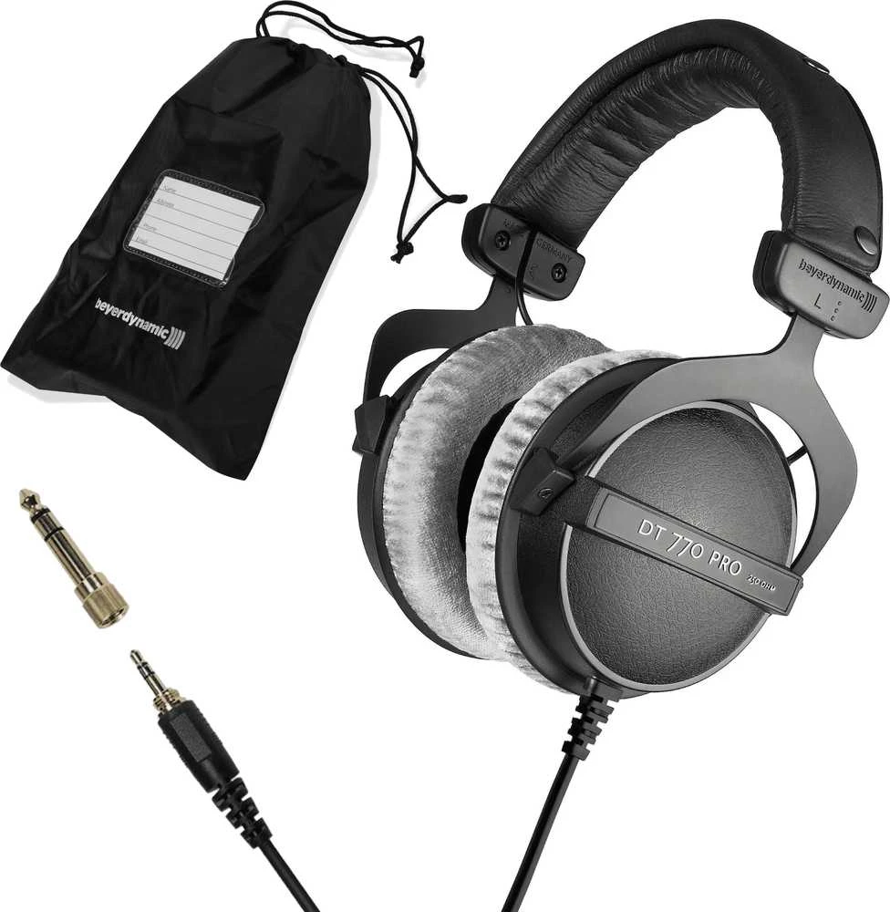 Studijinės ausinės Beyerdynamic DT 770 PRO, 250 omų, juodos 459046