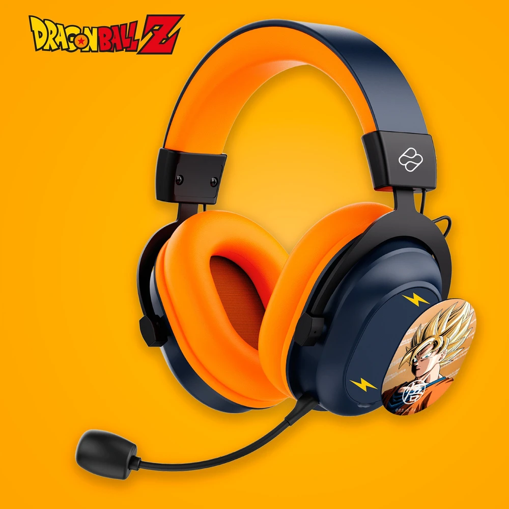 Carruzzo Blade DB2001 Ausinės be mikrofono ir ausinės su mikrofonu Laisvų rankų įranga Vielinis ir Bevielis Su lankeliu Žaidimams C tipo USB Bluetooth Juoda, Pilka, Oranžinė